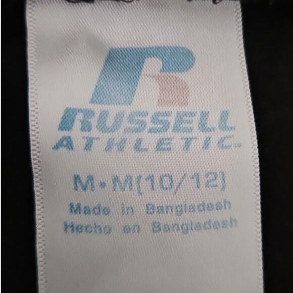 Excellent condition Russell Athletic Boys' Black Track Pants – Size M (10/12) - Picture 5 of 5